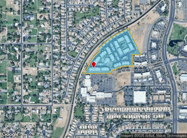  1000 S Gilbert Rd, Gilbert, AZ Parcel Map