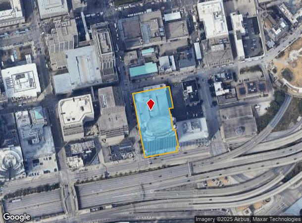 301 E 4Th St, Cincinnati, OH Parcel Map