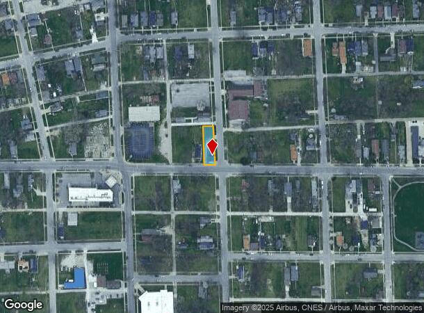  733 E Lewis St, Fort Wayne, IN Parcel Map