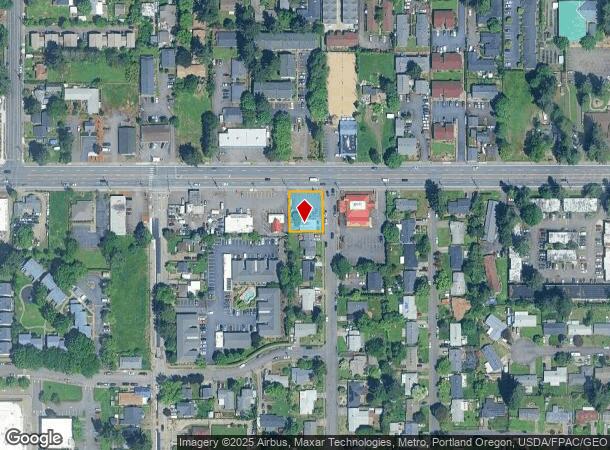 17510 Se Stark St, Portland, OR Parcel Map