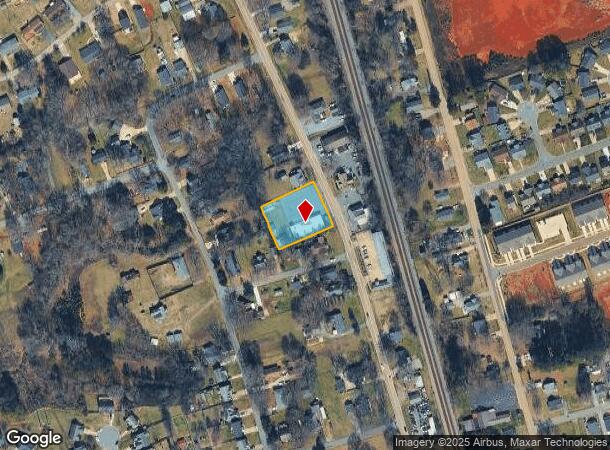  2616 S Main St, Concord, NC Parcel Map