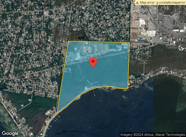  800 Shoreline Dr, Gulf Breeze, FL Parcel Map