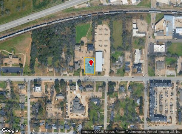 1307 W Abram St, Arlington, TX Parcel Map