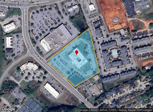 317 Scuffletown Rd, Simpsonville, SC Parcel Map