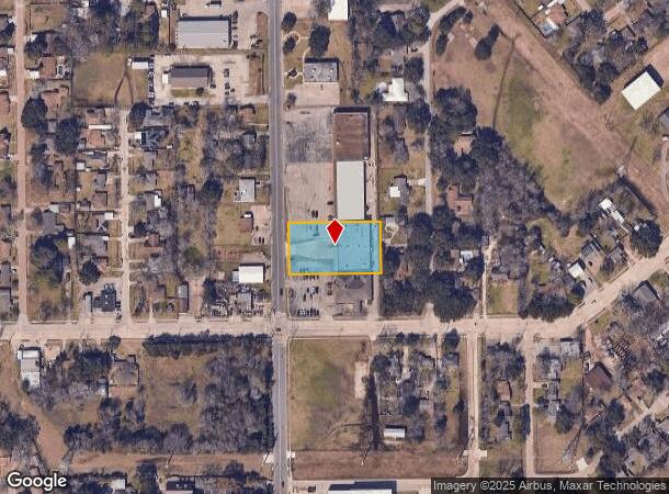  1117 Bayou Rd, La Marque, TX Parcel Map