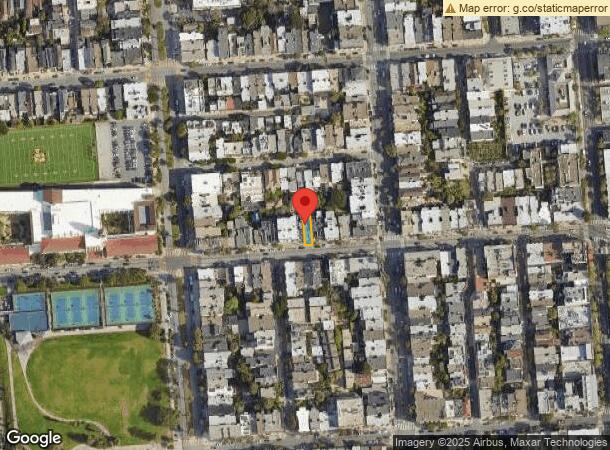  3638 18Th St, San Francisco, CA Parcel Map