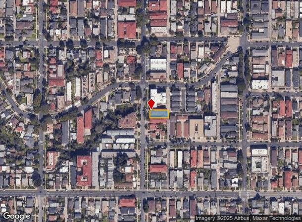  1120 S Leland St, San Pedro, CA Parcel Map