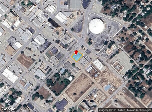200 Carnegie St, Brownwood, TX Parcel Map