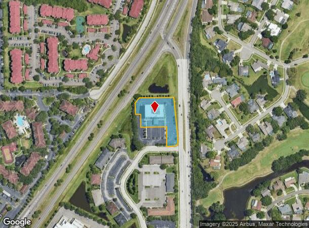  4114 Woodlands Pky, Palm Harbor, FL Parcel Map