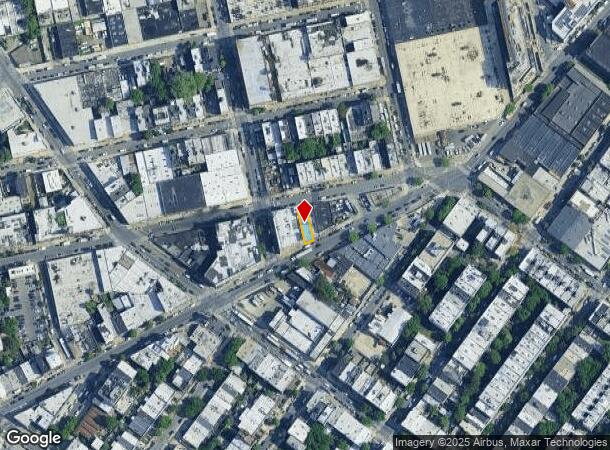 1101 Flushing Ave, Brooklyn, NY Parcel Map