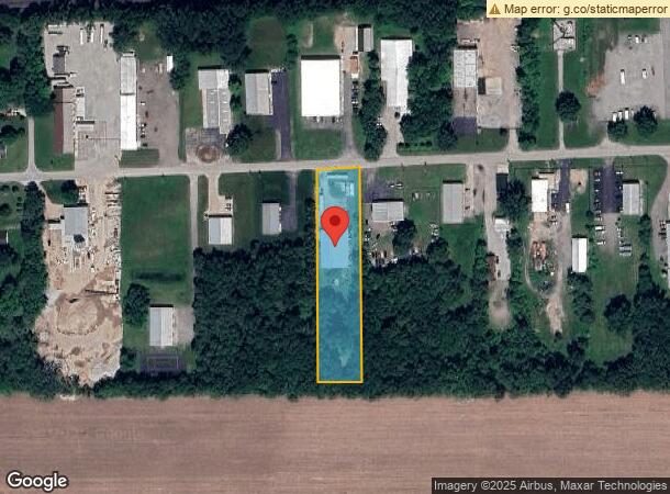  1451 3Rd St, Osceola, IN Parcel Map