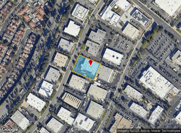  14272 Chambers Rd, Tustin, CA Parcel Map