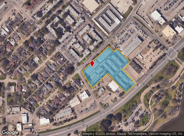 3335 W Northwest Hwy, Dallas, TX Parcel Map