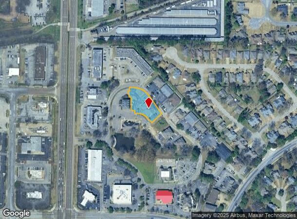 879 Willow Tree Cir, Cordova, TN Parcel Map