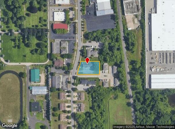  493 Century Ln, Holland, MI Parcel Map