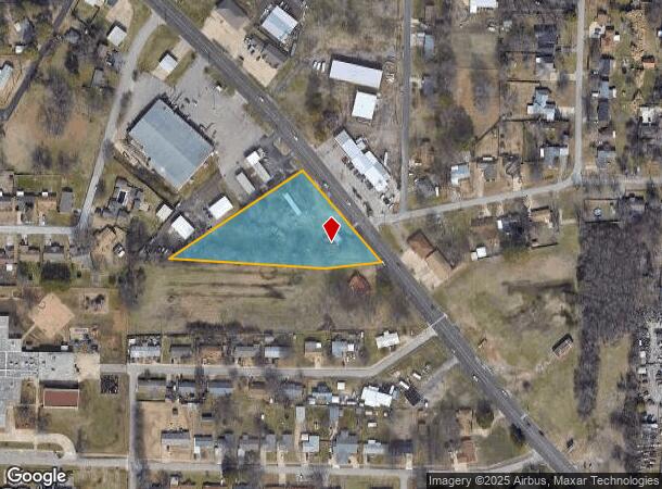 1109 Fort St, Barling, AR Parcel Map