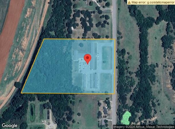  500 N Dawson St, Meeker, OK Parcel Map