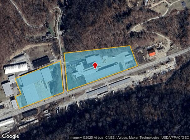 6015 National Rd, Triadelphia, WV Parcel Map
