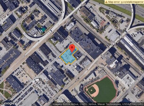  1115 Smith St, Charleston, WV Parcel Map