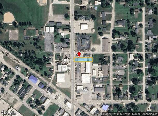  204 N Meridian St, Sunman, IN Parcel Map