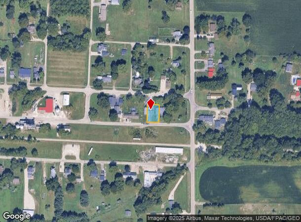 2728 N Railroad St, Collins, OH Parcel Map