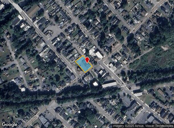 128 130 Moosic St, Jessup, PA Parcel Map