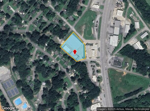 1001 Glendale St, Florence, AL Parcel Map