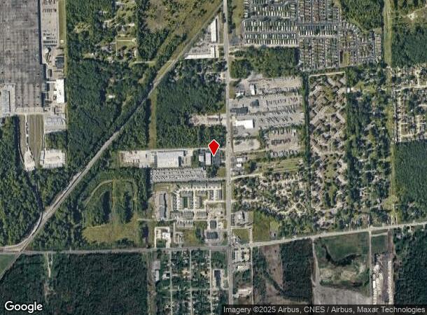 18412 Telegraph Rd, Romulus, MI Parcel Map