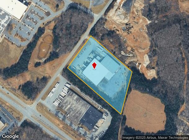 345 26Th Street Dr Se, Hickory, NC Parcel Map