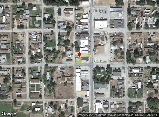  105 N Main St, Darby, MT Parcel Map