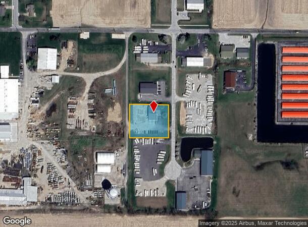  650 Industrial Dr, Bargersville, IN Parcel Map