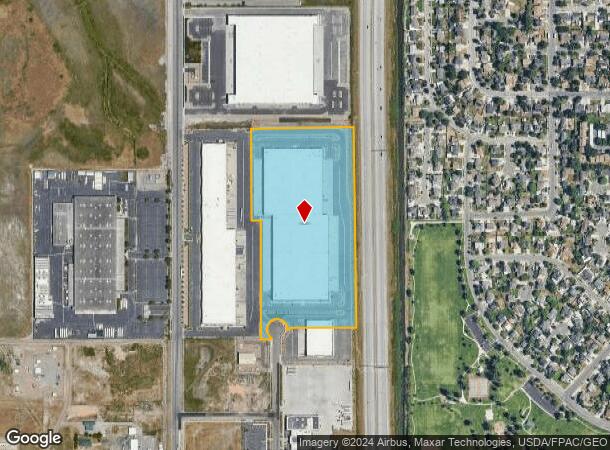  1250 N Flyer Way, Salt Lake City, UT Parcel Map