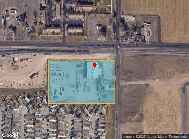  617 N Timberline Rd, Fort Collins, CO Parcel Map