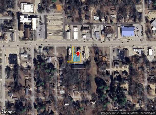  1601 W Main St, Tupelo, MS Parcel Map