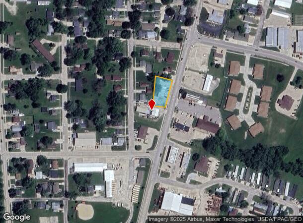616 S Main St, Monticello, IA Parcel Map