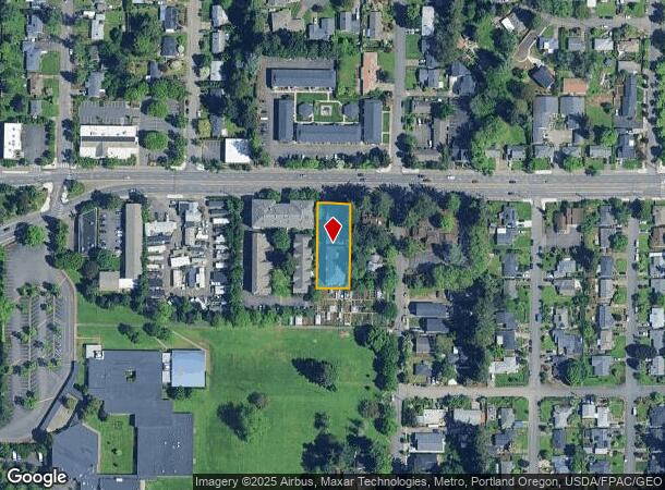 11012 Se Stark St, Portland, OR Parcel Map