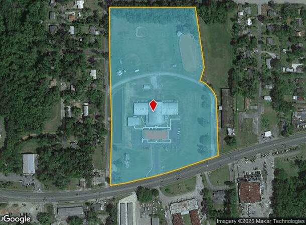  2140 W Jefferson St, Quincy, FL Parcel Map