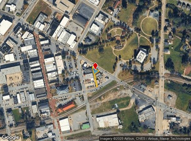  208 E Poinsett St, Greer, SC Parcel Map