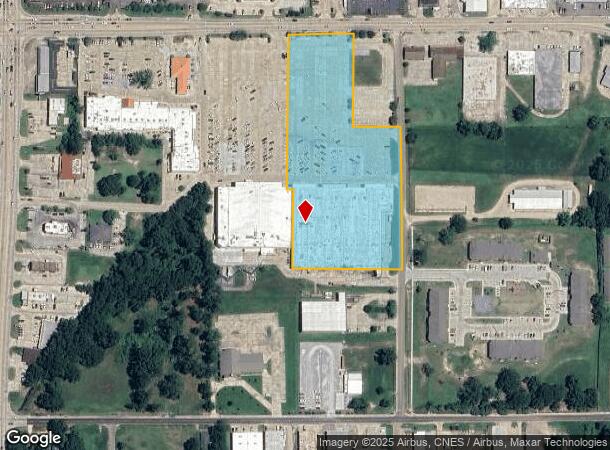  1709 W Thomas St, Hammond, LA Parcel Map