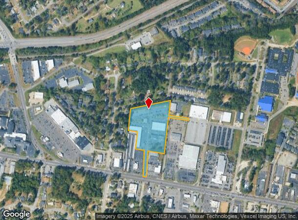3115 Washington Rd, Augusta, GA Parcel Map