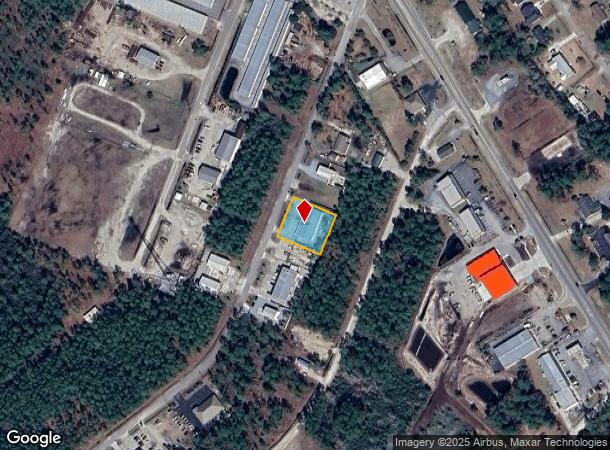  91 W Boiling Spring Rd, Southport, NC Parcel Map