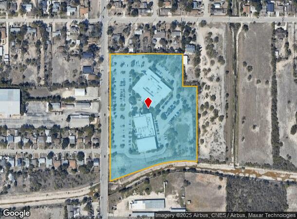  3750 Commercial Ave, San Antonio, TX Parcel Map