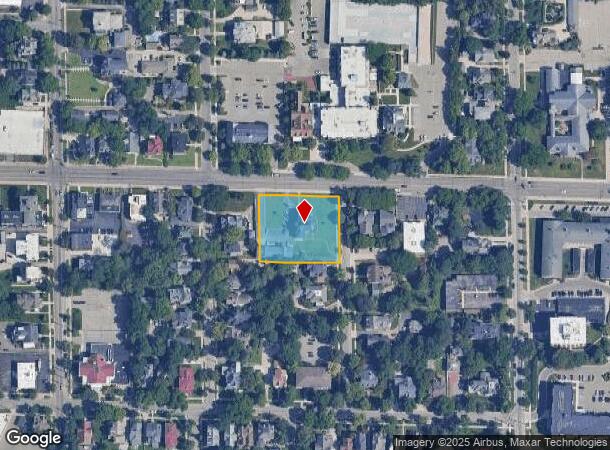422 Fulton St E, Grand Rapids, MI Parcel Map