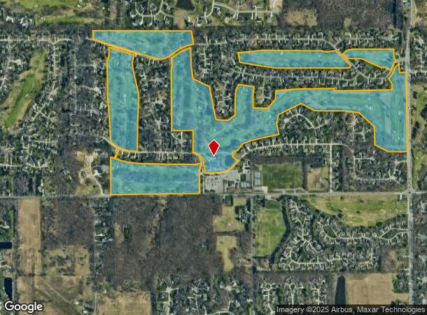  16633 Baywood Ln, Granger, IN Parcel Map