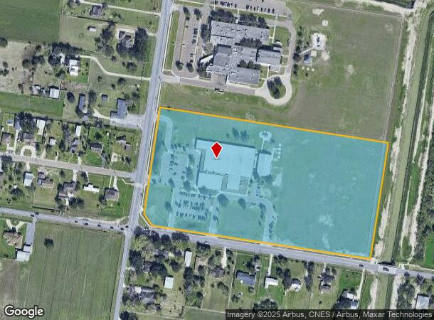 2720 S Cesar Chavez Rd, Edinburg, TX Parcel Map