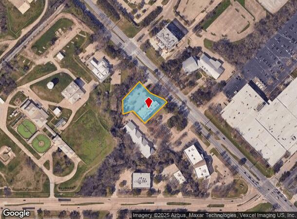  8877 Harry Hines Blvd, Dallas, TX Parcel Map