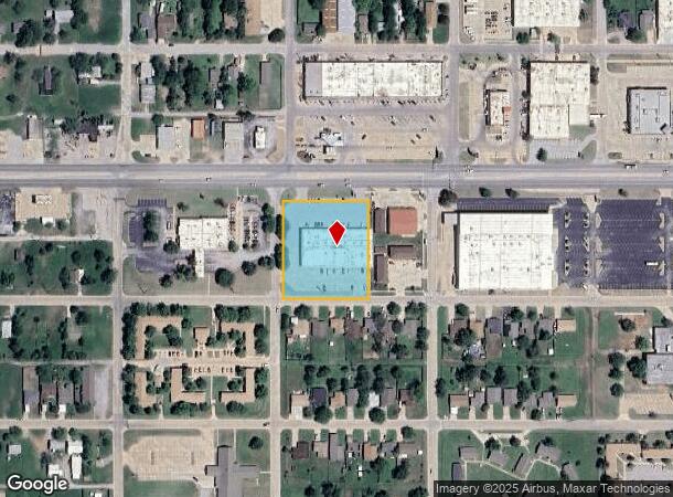  1304 Sw Lee Blvd, Lawton, OK Parcel Map