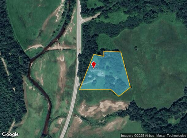 815 Rte 100, Weston, VT Parcel Map