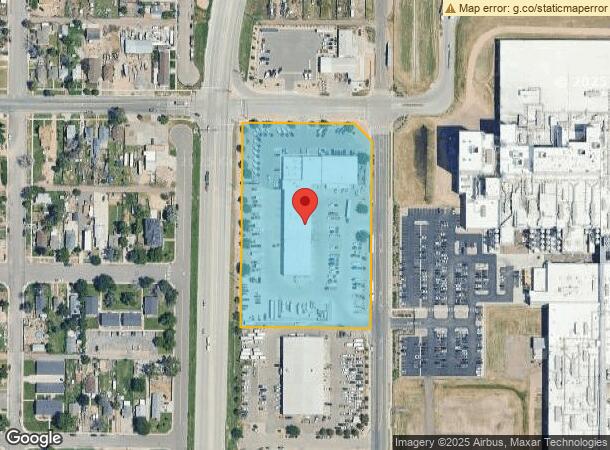  112 13Th St, Greeley, CO Parcel Map