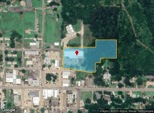 201 E Dallas St E, Mount Vernon, TX Parcel Map